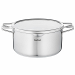 TEFAL Nordica pott 24 cm / 4,8 L, roostevaba teras (H8524636)
