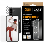 PanzerGlass CARE kaitsekomplekt 3w1 Samsung Galaxy S26+ jaoks: mbris, klaas ja objektiiv