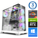INTOP Ryzen 5 7500F 64GB DDR5 1TB SSD M.2 NVME+4TB RTX5060Ti 16GB WIN11