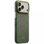PITAKA Etui Edge Case Breath of Veins do iPhone 17 Pro sprout surge