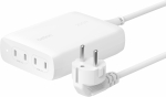 BELKIN BoostCharge Pro 4-port USB-C GaN 200W laadija, must (WCH015VFWH)
