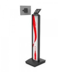 Compulocks Universal Tablet Magnetix Brandable Floor Stand Black