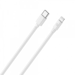 Realpower 385242 mobiiltelefoni kaabel Valge 2 m USB-C Lightning