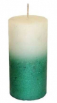 PROVENCE Candle Rustik green 6x12cm