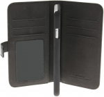 Insmat Rahakott Flip Case iPhone 6 / 6s / 7/8 / SE jaoks, must (650-2240)