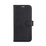 RADICOVER Flipcov Anti Radiation RFID 3 card MagS iPhone 15 Plus Black PU