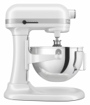 KitchenAid Raskeveoline 5,2-liitrane universaalmikser tstukohaga kaussi, valge (5KSM55SXXEWH)