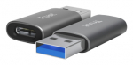 TRUST Adapter USB-C to USB-A 2 pakki Must