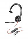 Poly Blackwire 3310 Microsoft Teams Certified USB-C Headset