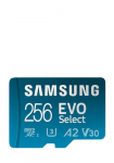 SAMSUNG EVO Select (2024) microSD-kaart 256 GB, 160 MB/s + adapter