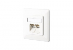 BTR NETCOM 130C381002-I RJ-45 pistikupesa Valge