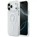 GUESS Juhtimiskinnitus IML Gradient Triangle Logo MagSafe iPhone 18 Pro Max / 17 Pro Max jaoks, lbipaistev