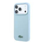 Lacoste PVC Iconic Petit Pique Metal Logo MagSafe-kinnitusega mbris iPhone 18 Pro Max telefonile, sinine