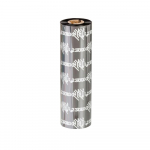 Zebra Wax Ribbon, 110mmx74m (4.33inx242ft), 2300