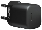 Goobay 59715 mobile device charger Smartphone, Tablet Black AC Fast charging Indoor