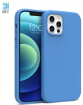 Riff Slim AND amp; Soft Silikoonist Pehme Tagakaas Apple iPhone'i 12 Pro Max Sinine
