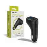 MOBILE ORIGIN 100W autolaadija CA25 - 2x USB-C + USB-A
