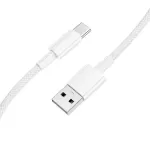 Borofone Kaabel BX117 Allikas - USB kuni Type C - 1 meetri valge