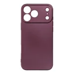 IPhone 18 Pro Max / 17 Pro Max kaitsekott Metallic dark cherry