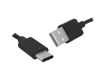 Lamex LX8427 USB - USB tp C andme- ja laadimiskaabel 1,5 m / must