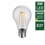 Omega Vintage Filament LED E27/6W/650lm/2800K