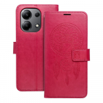 MEZZO raamatukarp XIAOMI Redmi Note 13 4G nutitelefonile, magenta vrv