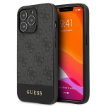 GUESS GUHCP13LG4GLGR iPhone 13 Pro / 13 6,1" halli/halli kaitsembris 4G Stripe Collection
