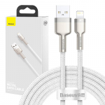 Baseus USB-kaabel Lightning Cafule jaoks, 2,4A, 2m (valge)
