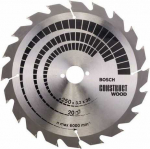 Bosch Construct Wood 250 x 30mm 20z saw blade (2608641774)