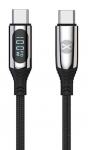 Forever LCD USB-C USB-C kaabel 100W 1m