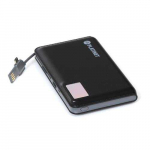 Platinet PMPB12PLB Luxury Leather 12000 mAh Black
