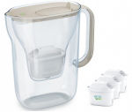 Brita Stiilne Essential veefiltriga kann 2,4 l + 3 filterpatroni, liiv