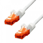 ProXtend CAT6 U/UTP CCA PVC Ethernet kaabel Valge 7m