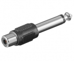 MicroConnect Adapter 6.3mm - RCA M-F Mono