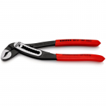 Knipex Alligator 8801180, 180mm, Rohr- / Wasserpumpen-Zange (schwarz/rot, 9-stufig verstellbar)