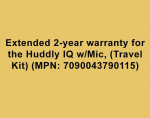 Huddly Ext. 2-yr warr. Huddly IQ w/Mic, (Travel Kit)