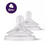 PHILIPS Avent Natural Response SCY966/02 toidulahk silicone tead 6m+ 2tk