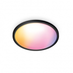 Wizarding World WiZ Smart WiFi SuperSlim Lagiplaat 545mm, Must | 32 W | 2200-6500 K (RGB)