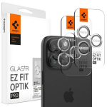 Spigen Optik.Tr kaamera iPhone 15 Pro/15 Pro Max "EZ FIT" objektiiv 2tk lbipaistev/kristallselge AGL06914