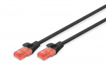 Digitus 0.5M CAT.6 UTP PATCH DK-1617-005/BL, 0.5 m, Cat6,