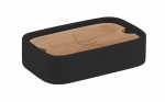 NINFEA SOAP HOLDER MATT BLACK