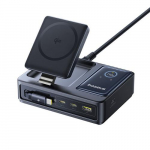 Baseus Nomos Universal Black AC juhtmeta laadimine Kiirlaadimine Siseruumides
