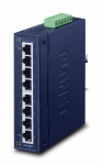 Planet IP30 Slim type 8-P Industrial Gigabit Ethernet Switch (-40
