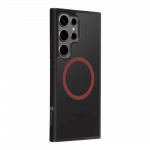 Tactical MagForce Hyperstealth 2.0 kaitsembris Samsung Galaxy S24 Ultra jaoks / must/punane