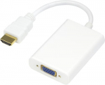 Deltaco HDMI-VGA8 videojuhe adapter HDMI tp A (standard) VGA (D-Sub) valge