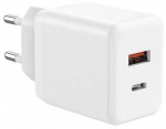 Extra Digital SC230297 USB Type-C / USB Type-A 35W PPS White