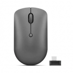 LENOVO | Juhtmata kompaktne hiir | 540 | Punane optiline sensor | Juhtmata | 2,4G juhtmata hendus USB-C vastuvtja kaudu | Storm Grey | 1 aasta