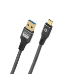 OEHLBACH D1C9372 USB-kaabel USB 3.2 Gen 1 (3.1 Gen 1) 1 m USB A USB-C Anraatsmust