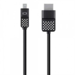 BELKIN Mini DisplayPort HDTV kabel 1,8 m HDMI mustTranslation: Mini DisplayPort HDTV kabel 1,8 m HDMI must (Note: The translation provided is literal and might not be the most natural or common way to express the idea in Estonian. For a more natural  ...