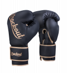 Knockout Apollo Poksikindad KO Leather must, kuldne 10oz